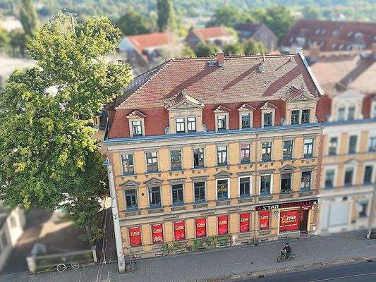 Luftaufnahme mit Umfeld