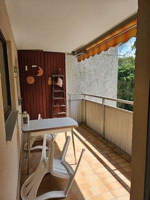 Balkon mit Abstellraum