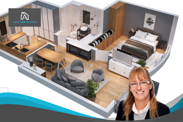 2 ZKB-Wohnung MZ-Bretzenheim