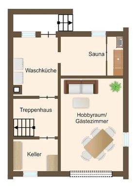 Grundriss Souterrain