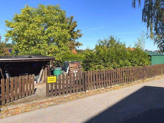 Zufahrt Grundstück Süden