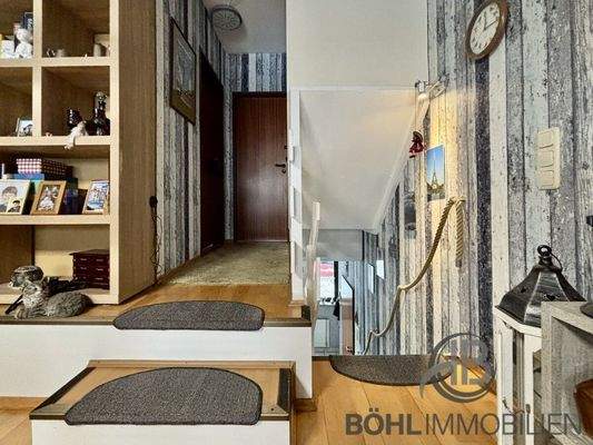 Zugang Schlaf- und Badzimmer