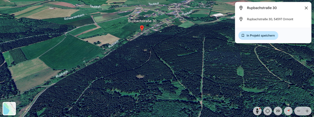Google Earth Ormont, Rupbachstraße 30