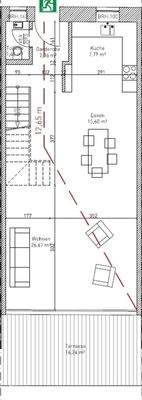 Grundriss 6 Haus K EG