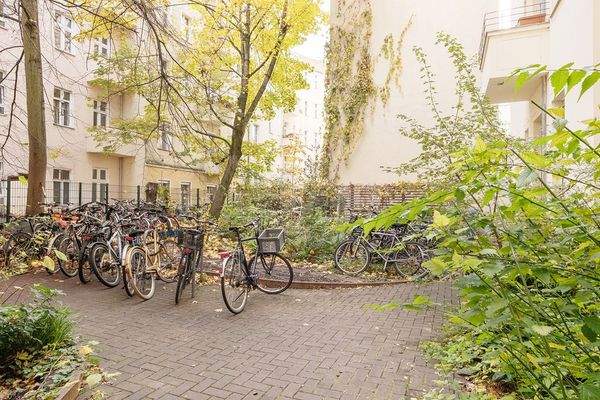 Blick in den ruhigen Innenhof