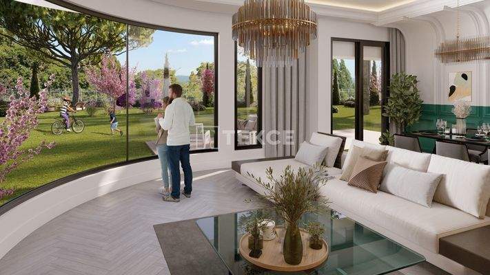 Flats for Sale in Kocaeli Izmit with Balconies and Terraces