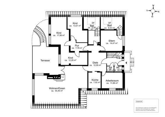 Grundriss Erdgeschoss