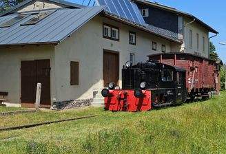 Frontansicht/Eisenbahnfest