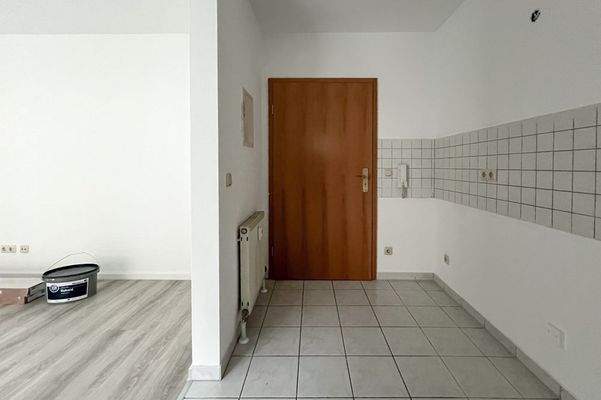 Küche im Eingangsbereich