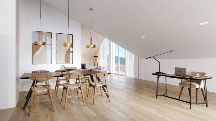 2 Zimmer - DG - Neubauwohnung in der Anlage "Leben im Leitzachtal