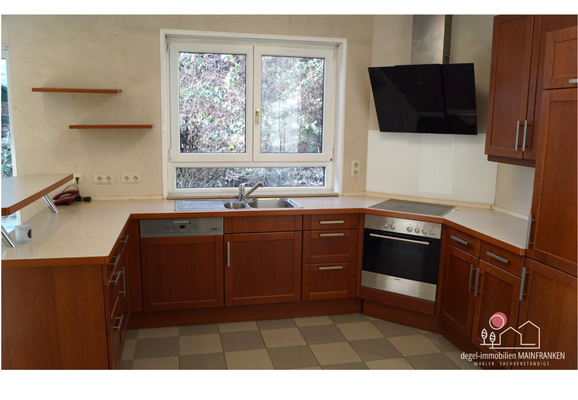 Die Einbauküche ist bereits im Kaufpreis enthalten