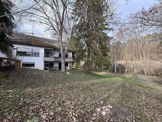 Hausansicht zum Riedbach