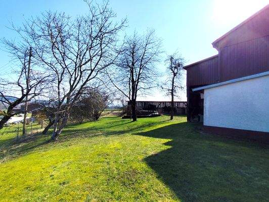 Hinterer Gartenanteil