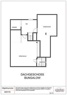 Grundriss Dachgeschoss Bungalow