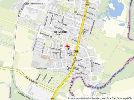 Geolyzer Kartenausschnitt