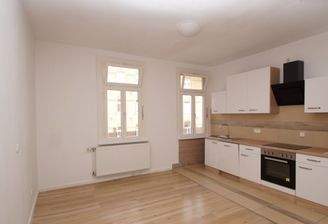 Kitchen with large dining area