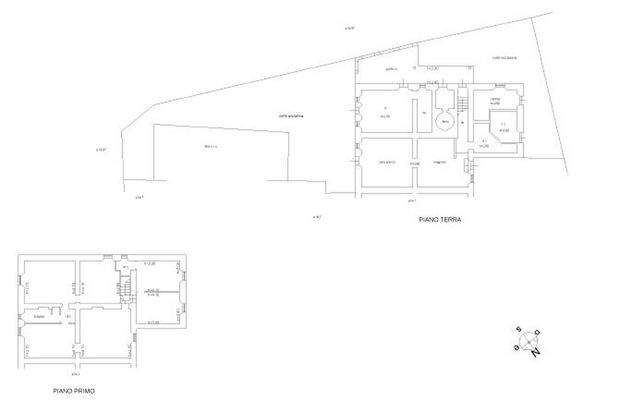 Grundriss zum Katasterauszug