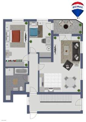 Grundriss-EG Whg rechts