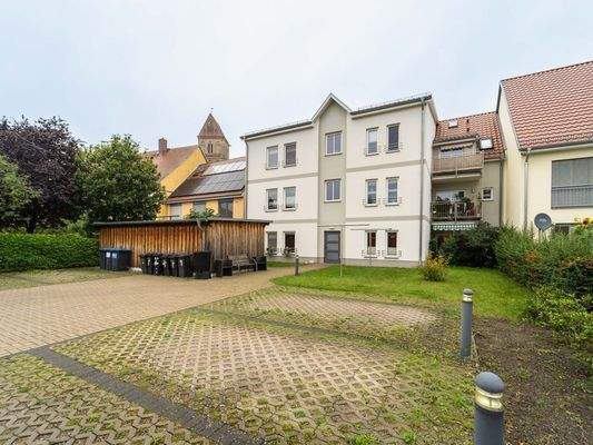 Rückseite des Hauses