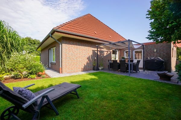 Blick auf die Terrasse