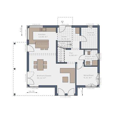 Grundriss Erdgeschoss