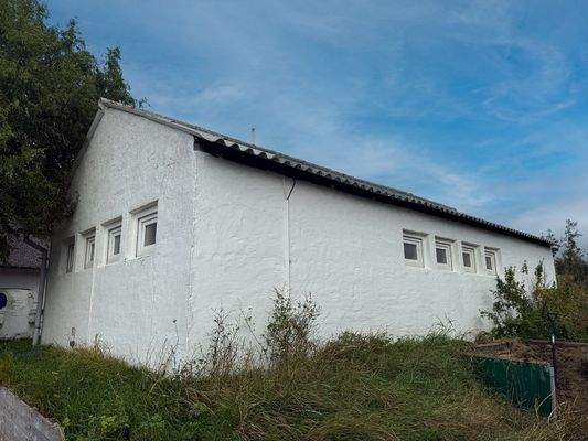 Sanitäranlage des Platzes