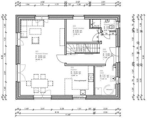 Beispiel Grundriss EG
