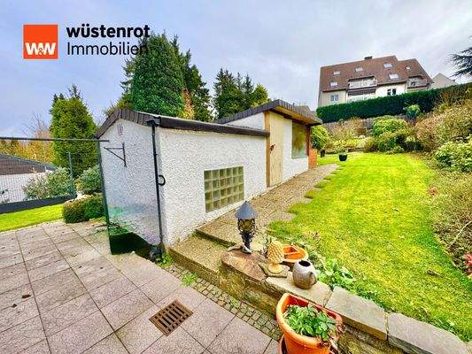 Gartenhaus mit Küche