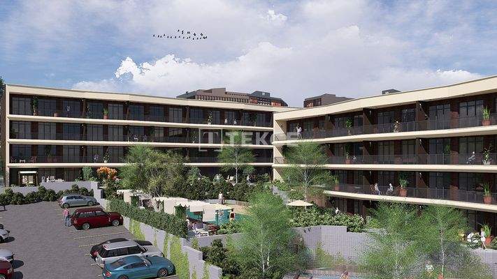 Apartments in a Complex Next to the State Hospital in Yalova