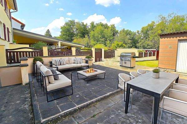 Gestaltungsbeispiel der Terrasse 