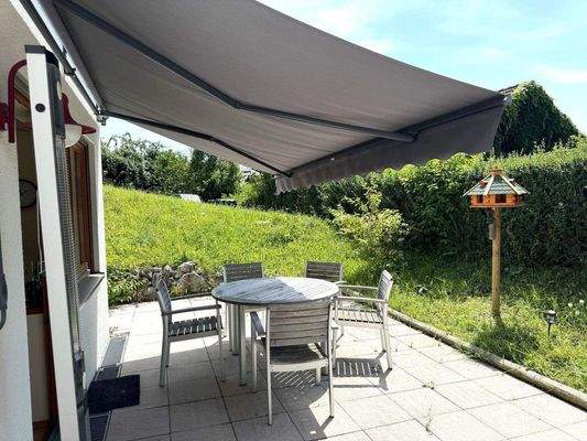 Terrasse zugehörig zur Einliegerwohnung