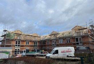 Richtfest ist erfolgt