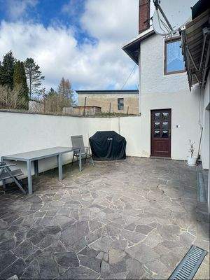 Terrasse / Eingangsbereich