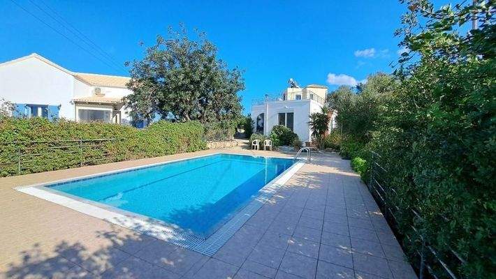 Ferienhaus mit 2 Schlafzimmern und atemberaubender Aussicht in Plaka