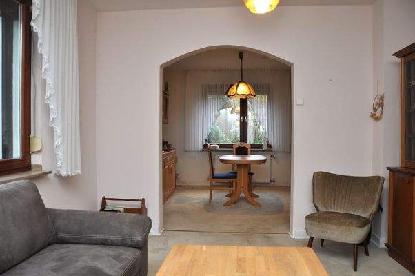 Durchblick Esszimmer