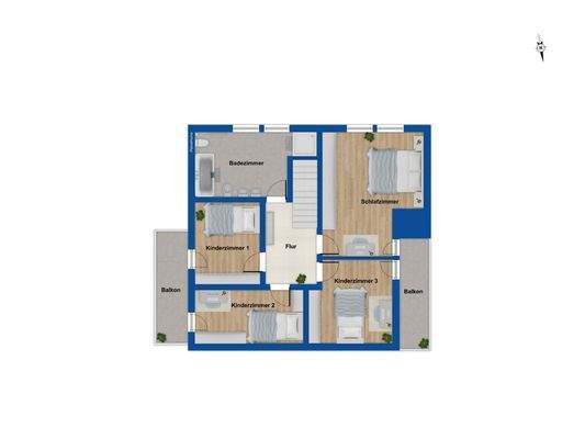 Grundriss - Obergeschoss