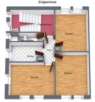 Illustartion Erdgeschoss