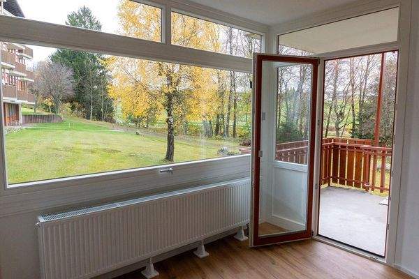 Ausblick aus dem Wohnzimmer