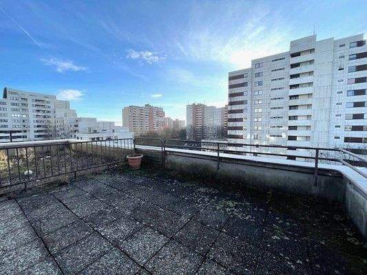 Aussicht von Dachterrasse