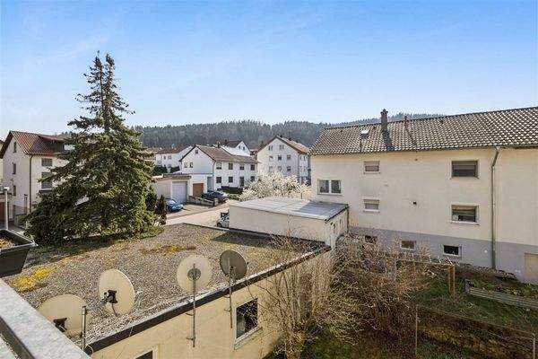 Ansicht Balkon Innenhof