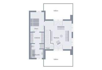 Grundriss Obergeschoss 2