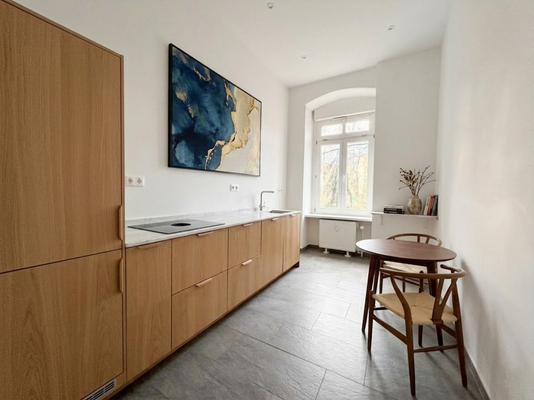 Küchenbereich AI möbliert