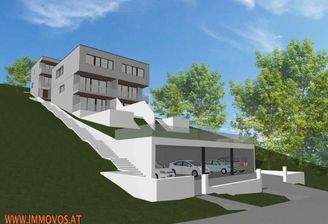 Projektstudie mit geplanten Bauk&#246;rpern