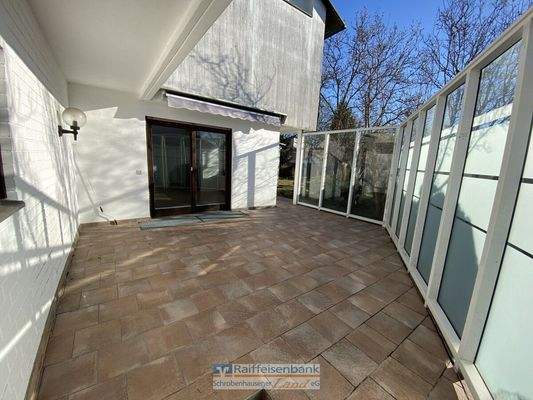 Freisitz, Zugang Wohnzimmer