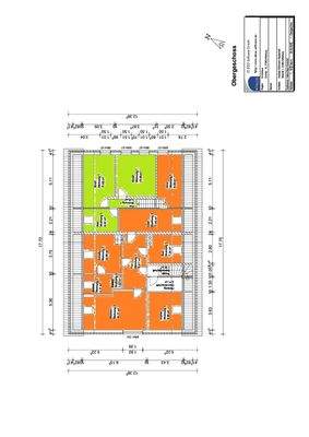 Grundrisszeichnung Dachgeschoss