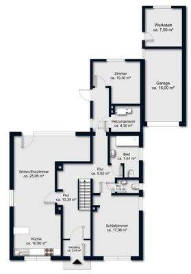 Grundriss Erdgeschoss 