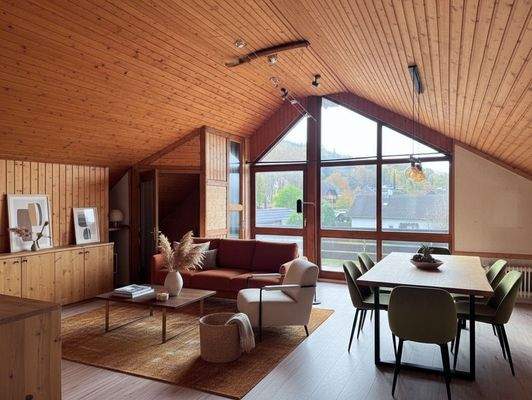 KI generierte Möblierung Obergeschoss