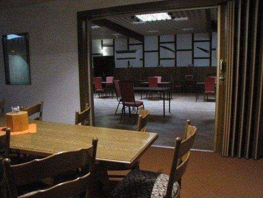 Verbindung Kegelbahn zum Saal