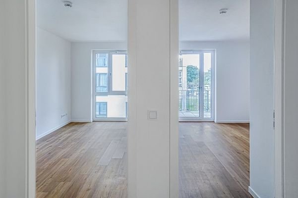 Blick in die Zimmer