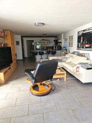 Wohnzimmer EG mit offener Küche